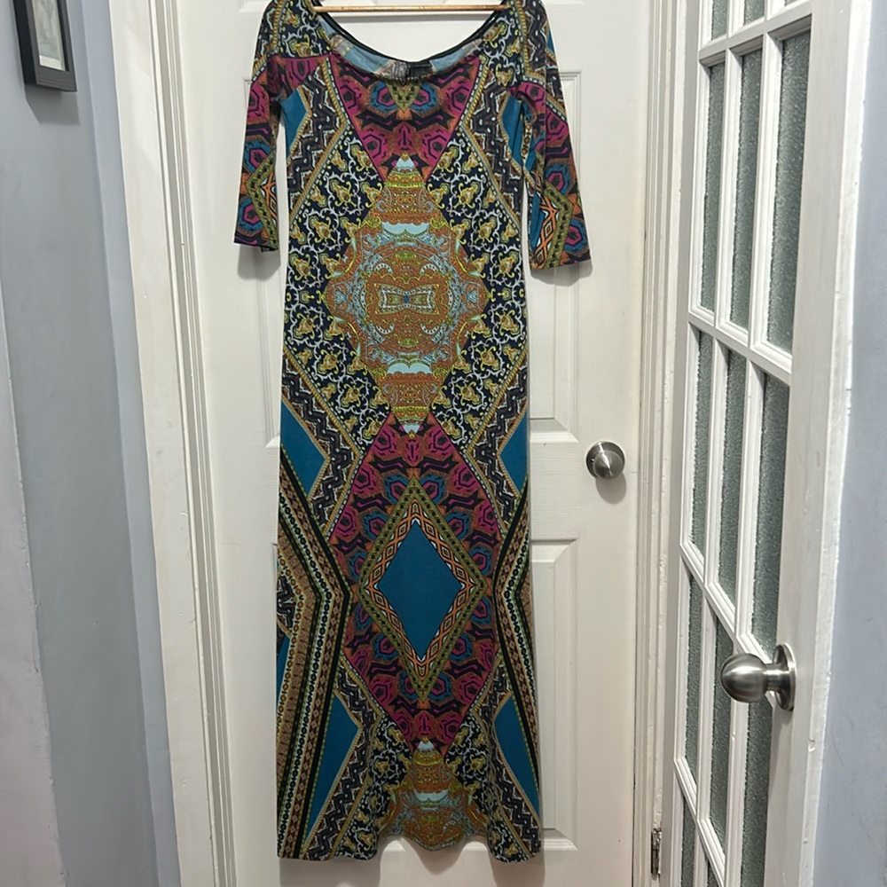 FIRE LOS ANGELES maxi dress. Size L